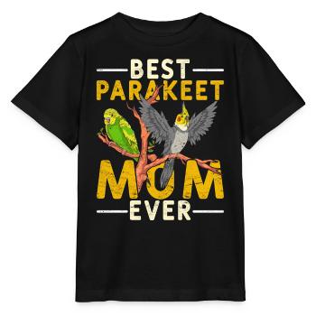 Beste Sittich Mama Muttertag Geschenk Sittich - Stanley/Stella Kinder T-Shirt MINI CREATOR  - Schwarz - Vorne - Mikhail (115cm)