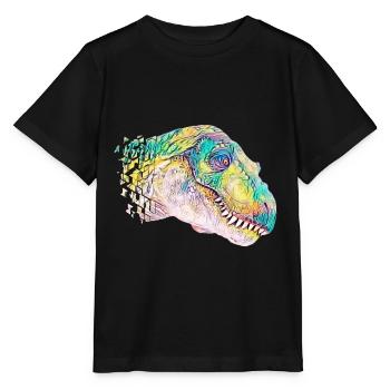 T-Rex - T-shirt bio MINI CREATOR Stanley/Stella Enfant - noir - Devant - Mikhail (115cm)