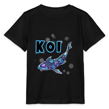 Koi - Stanley/Stella Kinder T-Shirt MINI CREATOR  - Schwarz - Vorne - Mikhail (115cm)