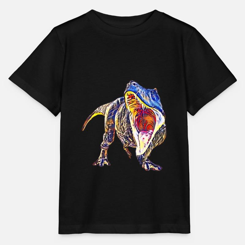 T-Rex - T-shirt bio MINI CREATOR Stanley/Stella Enfant - noir
