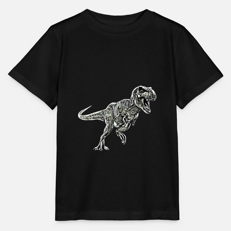 T-Rex - Stanley/Stella Kinder T-Shirt MINI CREATOR  - Schwarz