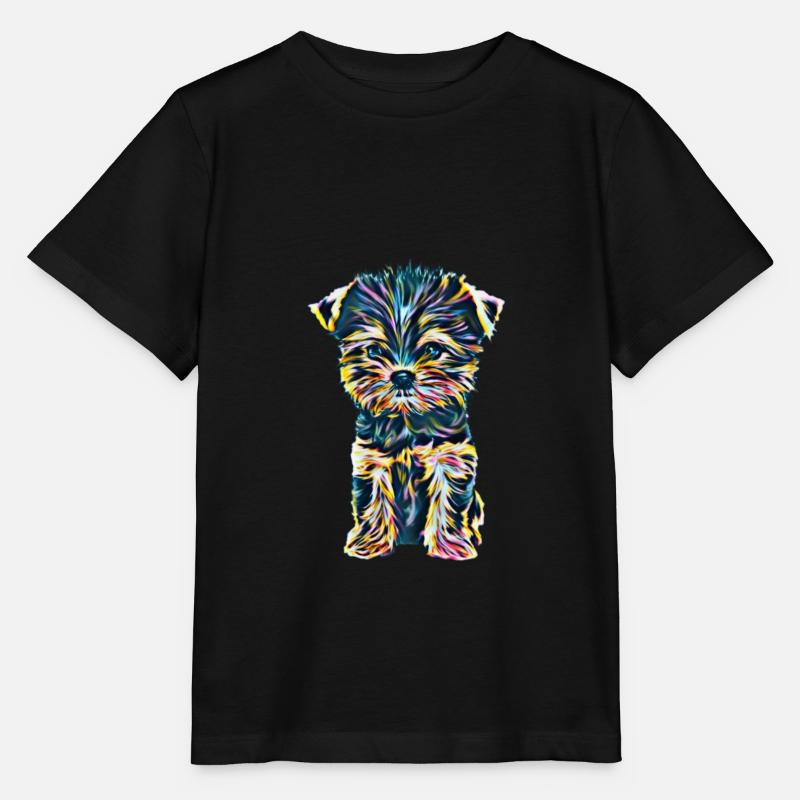 Yorkshire Terrier - Stanley/Stella Kinder T-Shirt MINI CREATOR  - Schwarz