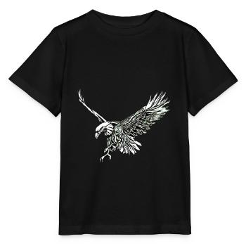 Aigle - T-shirt bio MINI CREATOR Stanley/Stella Enfant - noir - Devant - Mikhail (115cm)