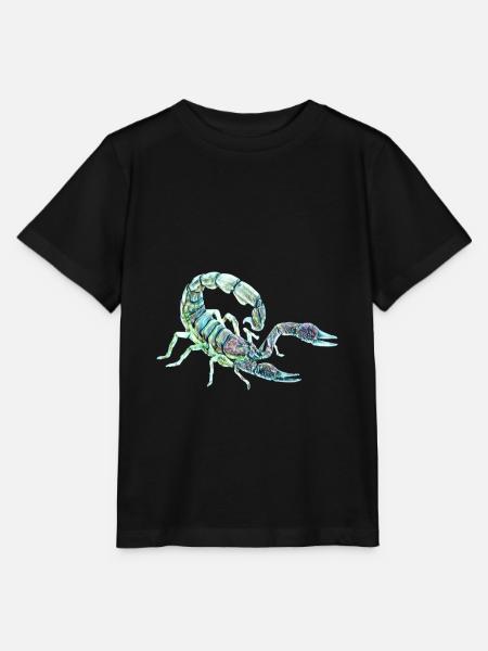 Skorpion - Stanley/Stella Kinder T-Shirt MINI CREATOR  - Schwarz