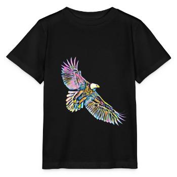 Aigle - T-shirt bio MINI CREATOR Stanley/Stella Enfant - noir - Devant - Mikhail (115cm)