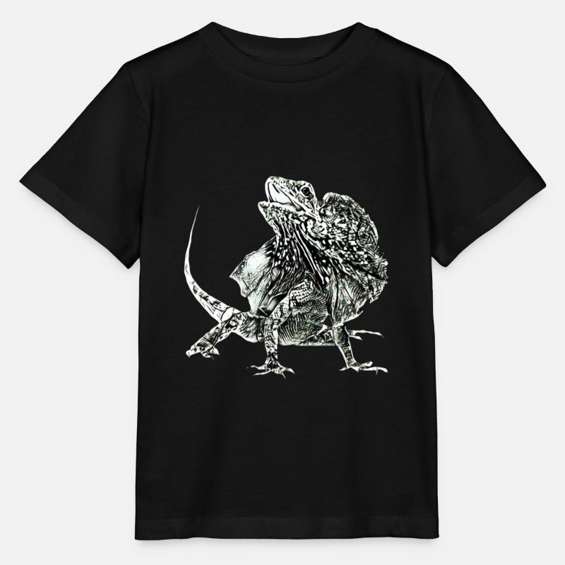 Kragenechse - Stanley/Stella Kinder T-Shirt MINI CREATOR  - Schwarz