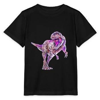 T-Rex - T-shirt bio MINI CREATOR Stanley/Stella Enfant - noir - Devant - Mikhail (115cm)