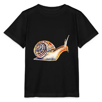 slug - Stanley/Stella MINI CREATOR Kids’ T-Shirt - black - Front - Mikhail (115cm)