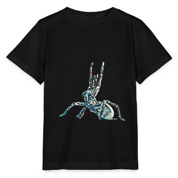 Tarantula - Stanley/Stella MINI CREATOR Kids’ T-Shirt - black - Front - Mikhail (115cm)