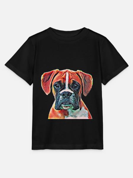 Boxer - Stanley/Stella Kinder T-Shirt MINI CREATOR  - Schwarz