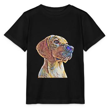 Labrador - T-shirt bio MINI CREATOR Stanley/Stella Enfant - noir - Devant - Mikhail (115cm)