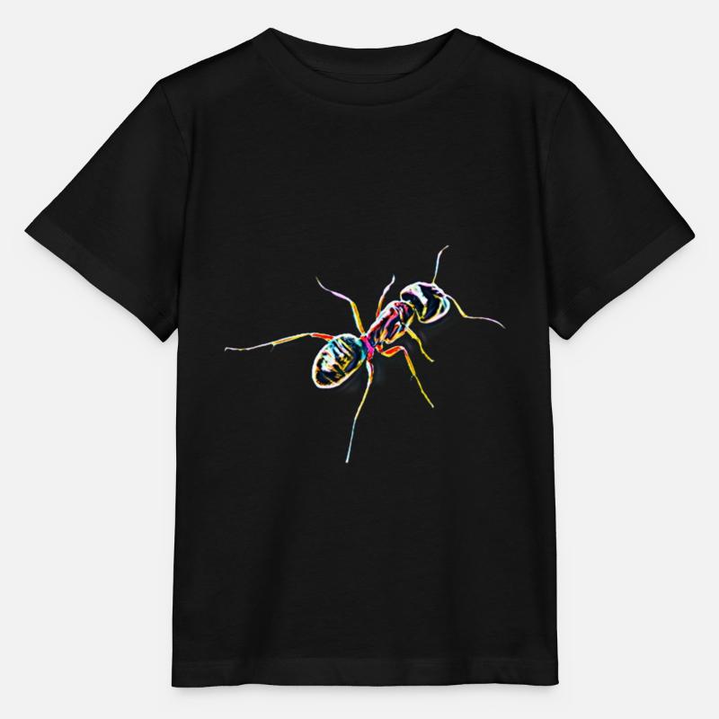 Fourmi - T-shirt bio MINI CREATOR Stanley/Stella Enfant - noir