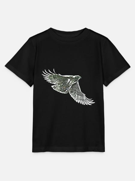 Falke - Stanley/Stella Kinder T-Shirt MINI CREATOR - Schwarz