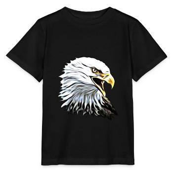 Aigle - T-shirt bio MINI CREATOR Stanley/Stella Enfant - noir - Devant - Mikhail (115cm)
