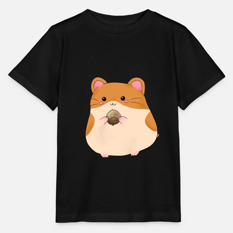 Hamster - Stanley/Stella Kinder T-Shirt MINI CREATOR  - Schwarz