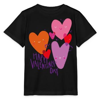 Amour noir - T-shirt bio MINI CREATOR Stanley/Stella Enfant - noir - Devant - Mikhail (115cm)