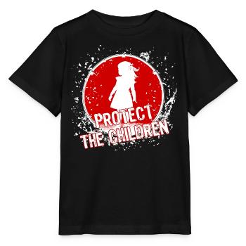Protège les enfants - T-shirt bio MINI CREATOR Stanley/Stella Enfant - noir - Devant - Mikhail (115cm)