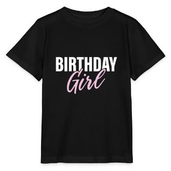 Fille d’anniversaire - T-shirt bio MINI CREATOR Stanley/Stella Enfant - noir - Devant - Mikhail (115cm)