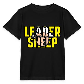 Führschafe - Stanley/Stella Kinder T-Shirt MINI CREATOR  - Schwarz - Vorne - Mikhail (115cm)