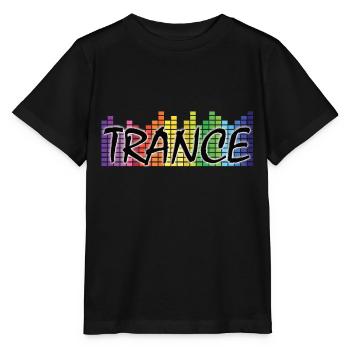 Trance - Electronic Music - Stanley/Stella MINI CREATOR Kids’ T-Shirt - black - Front - Mikhail (115cm)
