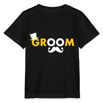 Groom - T-shirt bio MINI CREATOR Stanley/Stella Enfant - noir - Devant - Mikhail (115cm)