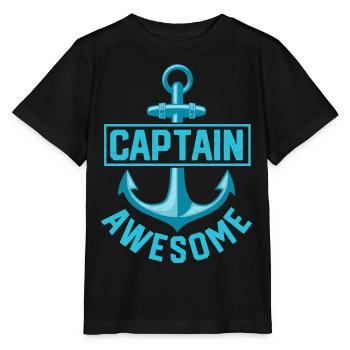 Kapitän - Stanley/Stella Kinder T-Shirt MINI CREATOR  - Schwarz - Vorne - Mikhail (115cm)