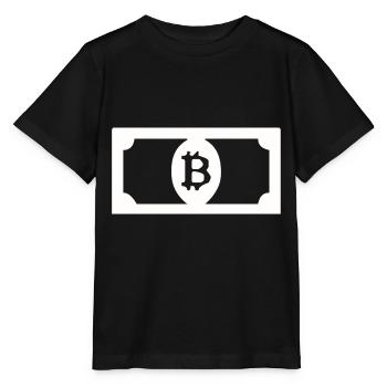 Bitcoin-Dollar - Stanley/Stella Kinder T-Shirt MINI CREATOR  - Schwarz - Vorne - Mikhail (115cm)
