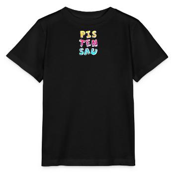 Pistensau Ski Holiday Fun Après-Ski Party colourful - Stanley/Stella MINI CREATOR Kids’ T-Shirt - black - Front - Mikhail (115cm)