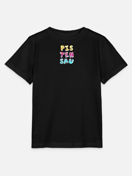 Pistensau SkiVakantie Fun Après-Ski Party kleurrijk - Stanley/Stella Kinder-T-shirt MINI CREATOR  - zwart