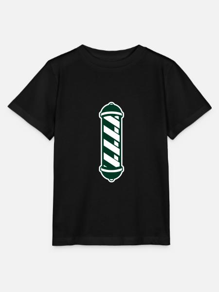 Barberpole Stange Barber - Stanley/Stella Kinder T-Shirt MINI CREATOR  - Schwarz