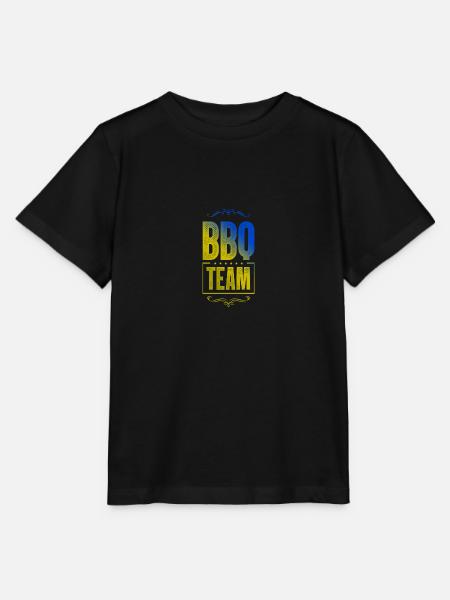 Bbq Crew - Stanley/Stella Kinder T-Shirt MINI CREATOR - Schwarz
