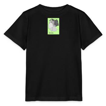 Deutschlandkarte mit Farbverlauf und Flaggen - Stanley/Stella Kinder T-Shirt MINI CREATOR  - Schwarz - Vorne - Mikhail (115cm)