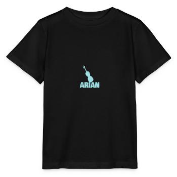 Bratsche Arian - Stanley/Stella Kinder T-Shirt MINI CREATOR  - Schwarz - Vorne - Mikhail (115cm)