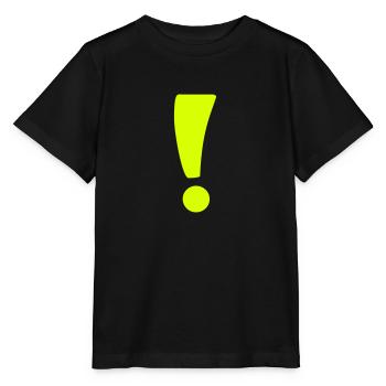 Point d'exclamation - T-shirt bio MINI CREATOR Stanley/Stella Enfant - noir - Devant - Mikhail (115cm)