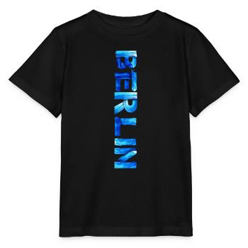 Berlin : ville de la diversité - T-shirt bio MINI CREATOR Stanley/Stella Enfant - noir - Devant - Mikhail (115cm)