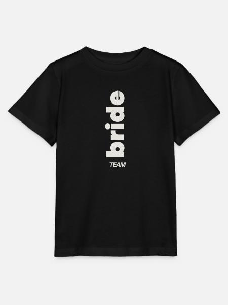 Team Bride - Stanley/Stella Kinder T-Shirt MINI CREATOR  - Schwarz