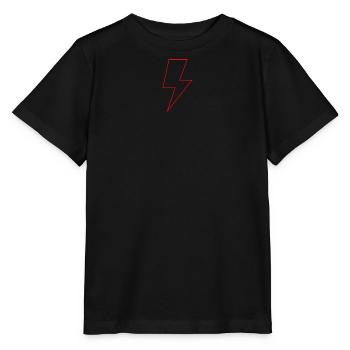 The Red Bolt - Standard - Stanley/Stella MINI CREATOR Kids’ T-Shirt - black - Front - Mikhail (115cm)