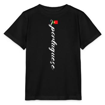 Portugal - Stanley/Stella MINI CREATOR Kids’ T-Shirt - black - Front - Mikhail (115cm)