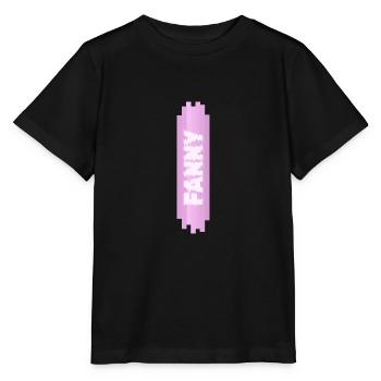 Frauenname Fanny - Stanley/Stella Kinder T-Shirt MINI CREATOR  - Schwarz - Vorne - Mikhail (115cm)
