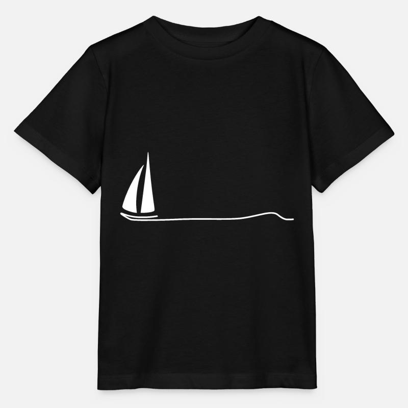 Vague de marin - T-shirt bio MINI CREATOR Stanley/Stella Enfant - noir