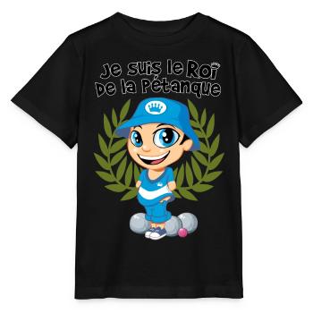 König der Schalen - Stanley/Stella Kinder T-Shirt MINI CREATOR  - Schwarz - Vorne - Mikhail (115cm)