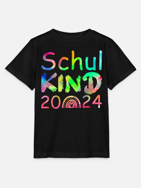 Schulkind 2024 - Stanley/Stella Kinder T-Shirt MINI CREATOR - Schwarz