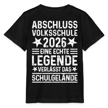 Elementary School Graduation 2026 Legend School Grounds - Stanley/Stella MINI CREATOR Kids’ T-Shirt - black - Front - Mikhail (115cm)