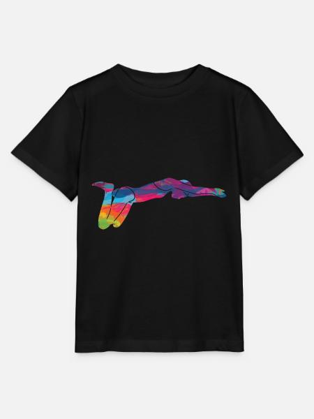 Schwimmen Schwimmer Schwimmbad Freibad Schwimmerin - Stanley/Stella Kinder T-Shirt MINI CREATOR  - Schwarz