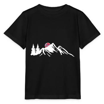 Norwegen Norweger Skandinavien - Stanley/Stella Kinder T-Shirt MINI CREATOR  - Schwarz - Vorne - Mikhail (115cm)