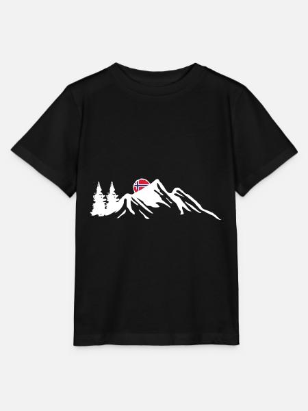 Norwegen Norweger Skandinavien - Stanley/Stella Kinder T-Shirt MINI CREATOR - Schwarz