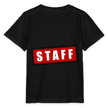 staff - Stanley/Stella Kinder T-Shirt MINI CREATOR  - Schwarz - Vorne - Mikhail (115cm)