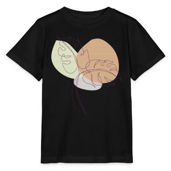 rubber drawing - Stanley/Stella MINI CREATOR Kids’ T-Shirt - black - Front - Mikhail (115cm)