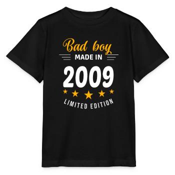 Bad boy made in 2009 - Stanley/Stella MINI CREATOR Kids’ T-Shirt - black - Front - Mikhail (115cm)