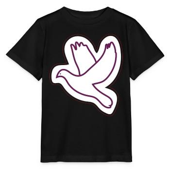 Vogel - Stanley/Stella Kinder T-Shirt MINI CREATOR  - Schwarz - Vorne - Mikhail (115cm)